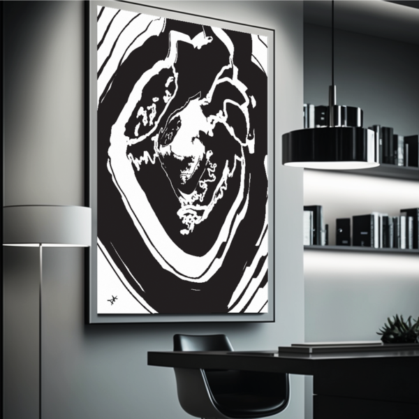 Heart Collection - Heart beat Digital Media Artwork